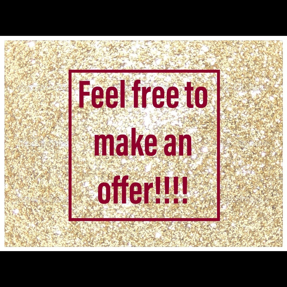 Open to offers!